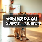 犬猫外科高阶实操班:SUB技术、乳糜胸实操全掌握!(图3) 犬猫外科高阶实操班:SUB技术、乳糜胸实操全掌握!(图3)
