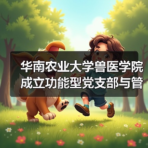 华南农业大学兽医学院成立功能型党支部与管理委员会,强基固本促发展(图2) 华南农业大学兽医学院成立功能型党支部与管理委员会,强基固本促发展(图2)