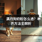 满月狗奶粉怎么选？喂养方法全解析