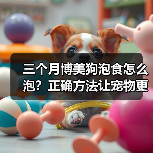 三个月博美狗泡食怎么泡?正确方法让宠物更健康(图4) 三个月博美狗泡食怎么泡?正确方法让宠物更健康(图4)