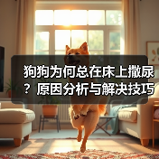 狗狗为何总在床上撒尿？原因分析与解决技巧(图3)