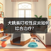 犬跳蚤叮咬性皮炎如何综合治疗?(图2) 犬跳蚤叮咬性皮炎如何综合治疗?(图2)