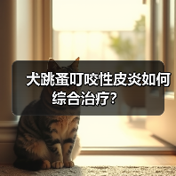 犬跳蚤叮咬性皮炎如何综合治疗?(图4) 犬跳蚤叮咬性皮炎如何综合治疗?(图4)