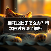 猫咪拉肚子怎么办？科学应对方法全解析