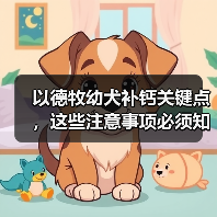 以德牧幼犬补钙关键点，这些注意事项必须知