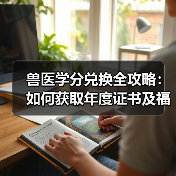 兽医学分兑换全攻略:如何获取年度证书及福利?(图2) 兽医学分兑换全攻略:如何获取年度证书及福利?(图2)