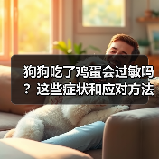 狗狗吃了鸡蛋会过敏吗？这些症状和应对方法你必须知道(图3)