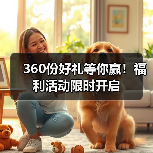 360份好礼等你赢！福利活动限时开启 - 辰飞雨新生家伴