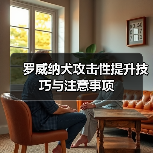罗威纳犬攻击性提升技巧与注意事项(图3) 罗威纳犬攻击性提升技巧与注意事项(图3)