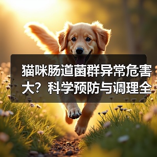 猫咪肠道菌群异常危害大？科学预防与调理全