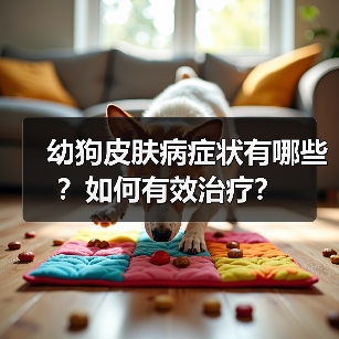 幼狗皮肤病症状有哪些？如何有效治疗？(图2)