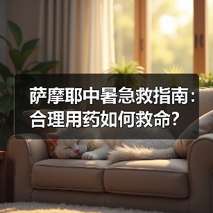 萨摩耶中暑急救指南：合理用药如何救命？ - 辰飞雨新生家伴