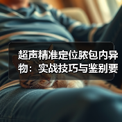 超声精准定位脓包内异物：实战技巧与鉴别要点解析(图4)