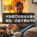犬跳蚤叮咬性皮炎瘙痒缓解：抗菌方案如何有效控制？(图4)