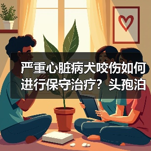 严重心脏病犬咬伤如何进行保守治疗？头孢泊