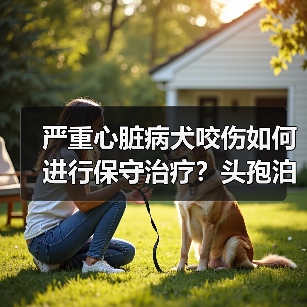 严重心脏病犬咬伤如何进行保守治疗？头孢泊肟酯应用解析(图4)