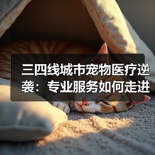 三四线城市宠物医疗逆袭：专业服务如何走进千家万户？(图4)