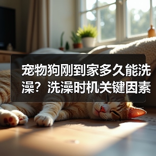 宠物狗刚到家多久能洗澡？洗澡时机关键因素揭秘(图4)