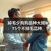 掉毛少狗狗品种大揭秘：15个不掉毛品种，告别毛团团烦恼(图2)