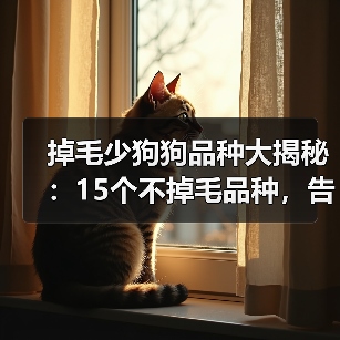 掉毛少狗狗品种大揭秘：15个不掉毛品种，告别毛团团烦恼(图4)