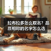 拉布拉多怎么取名？品质相称的名字怎么选(图3)