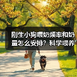 刚生小狗喂奶频率和奶量怎么安排？科学喂养阶段指南 - 辰飞雨新生家伴