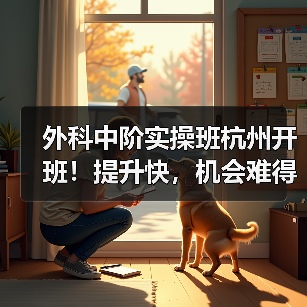 外科中阶实操班杭州开班！提升快，机会难得 - 辰飞雨新生家伴