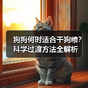 狗狗何时适合干狗粮？科学过渡方法全解析(图4)