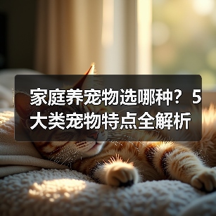 家庭养宠物选哪种？5大类宠物特点全解析(图4)