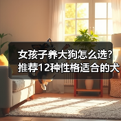 女孩子养大狗怎么选？推荐12种性格适合的犬种(图2)
