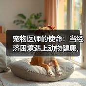 宠物医师的使命：当经济困境遇上动物健康，你的责任如何界定？ - 辰飞雨新生家伴