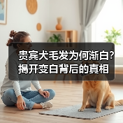 贵宾犬毛发为何渐白？揭开变白背后的真相 - 辰飞雨新生家伴