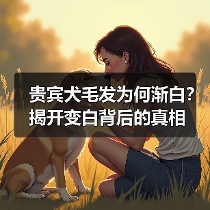 贵宾犬毛发为何渐白？揭开变白背后的真相(图3)
