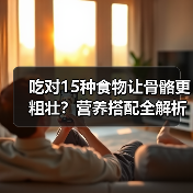 吃对15种食物让骨骼更粗壮？营养搭配全解析(图2)