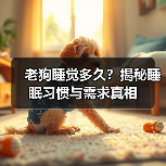 老狗睡觉多久？揭秘睡眠习惯与需求真相(图3)