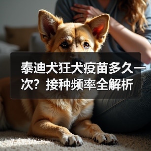 泰迪犬狂犬疫苗多久一次？接种频率全解析
