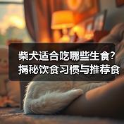 柴犬适合吃哪些生食？揭秘饮食习惯与推荐食物(图4)