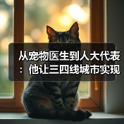 从宠物医生到人大代表：他让三四线城市实现高品质宠物医疗升级(图2)