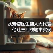 从宠物医生到人大代表：他让三四线城市实现高品质宠物医疗升级(图4)