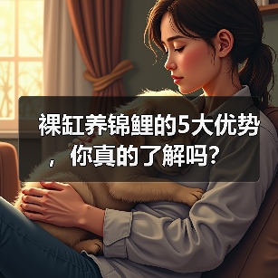裸缸养锦鲤的5大优势，你真的了解吗？(图2)