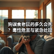 狗误食老鼠药多久会死？毒性危害与紧急处理全解析(图4)