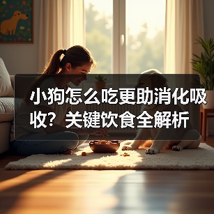 小狗怎么吃更助消化吸收？关键饮食全解析 - 辰飞雨新生家伴
