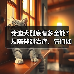 泰迪犬到底有多全能？从陪伴到治疗，它们如何改变生活？(图4)