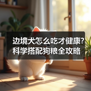 边境犬怎么吃才健康？科学搭配狗粮全攻略(图2)