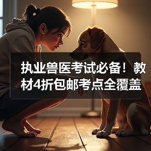 执业兽医考试必备！教材4折包邮考点全覆盖(图4)