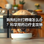 狗狗拉肚打喷嚏怎么办？科学用药治疗全攻略