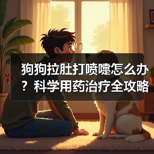 狗狗拉肚打喷嚏怎么办？科学用药治疗全攻略(图2)
