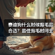 泰迪狗什么时候剪毛最合适？最佳剪毛时间全解析 - 辰飞雨新生家伴