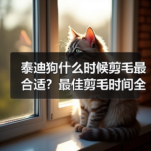 泰迪狗什么时候剪毛最合适？最佳剪毛时间全解析(图4)