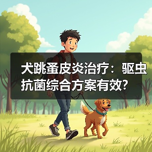犬跳蚤皮炎治疗：驱虫抗菌综合方案有效？(图2)